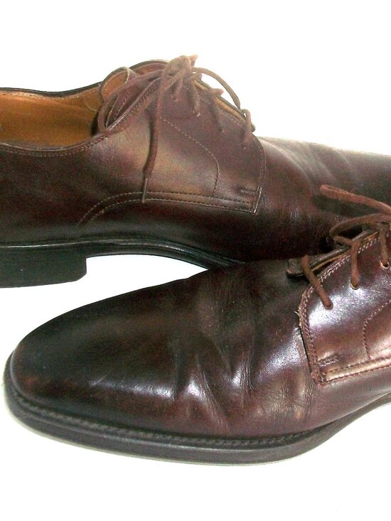 Magnanni Melo Handmade Brown Leather Lace Up Luxury Oxfords 10.5M $435 main image 8